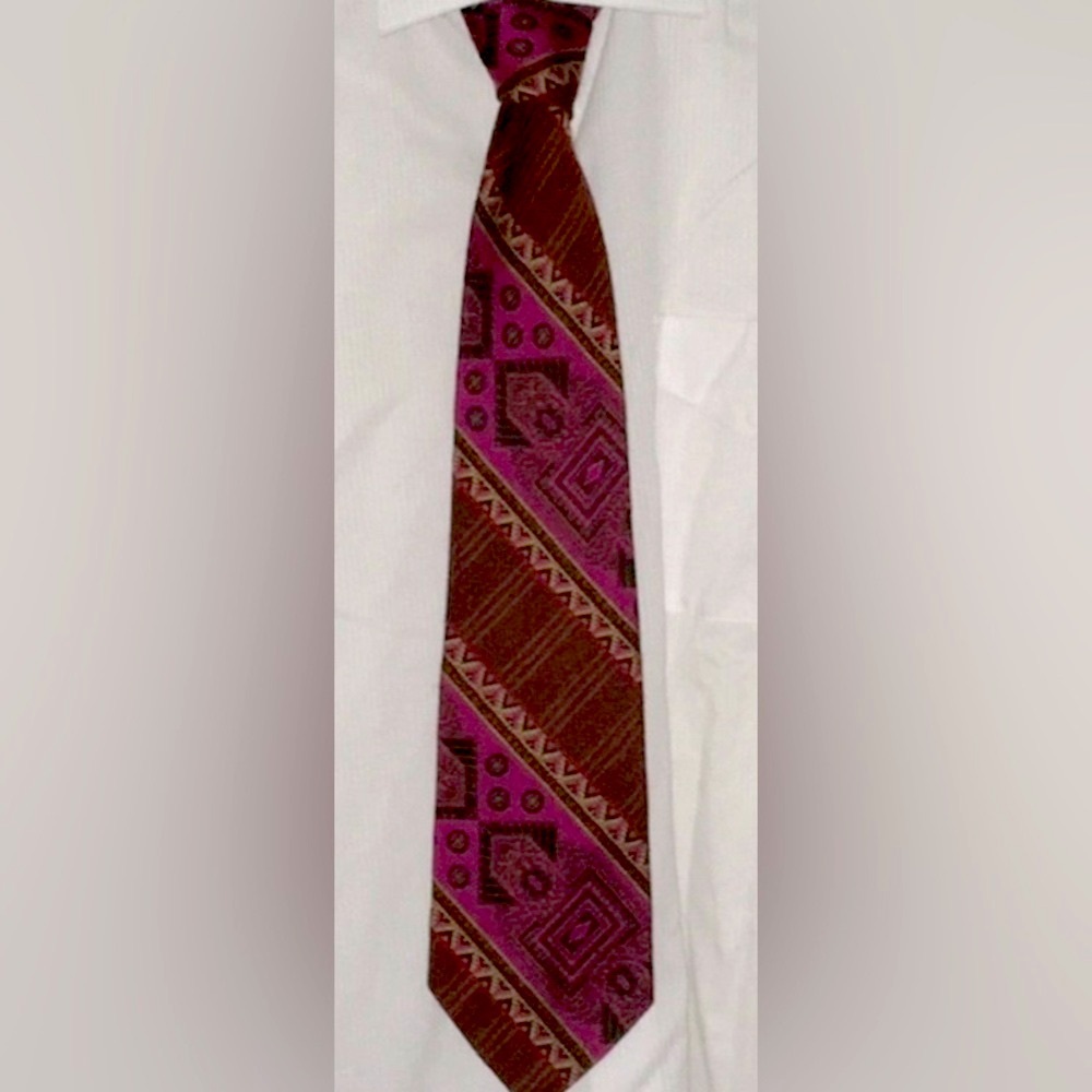 Darwin 1970’s Vintage Multi-Colored Tie-Very Retro, Wide